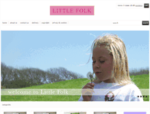 Tablet Screenshot of littlefolk.co.uk